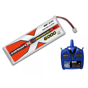 ManiaX VBar Control Sender Akku 1S 6000mAh 3.7V 5C 
