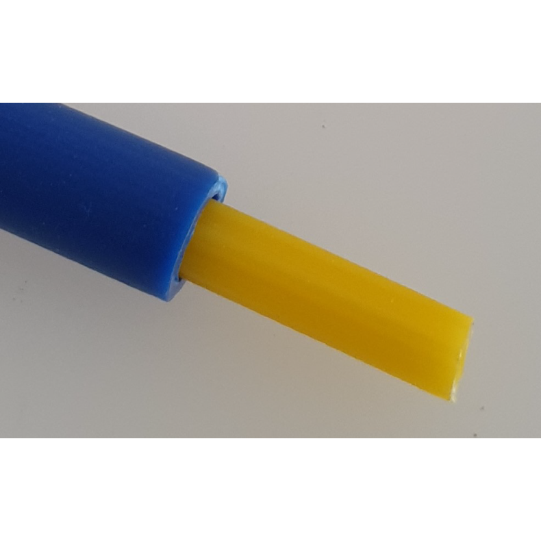 Bowdenkabel Bl/Gul 1 meter