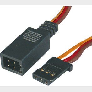 Y-CABLE BLOCK GRAUPNER 0,35MM� 1PCS GOLDPLUG 30 cm