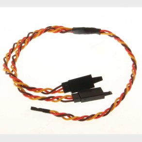 Y-CABLE GRAUPNER TWISTED 300MM 22AWG/0,32MM� WITH LOCK SYSTEM 1PCS