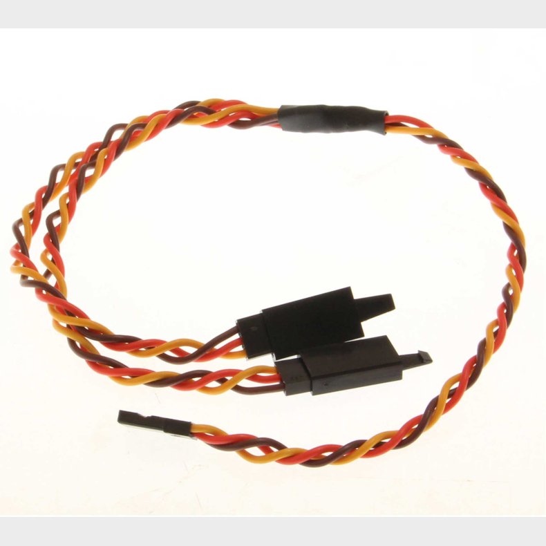 Y-CABLE GRAUPNER TWISTED 300MM 22AWG/0,32MM� WITH LOCK SYSTEM 1PCS