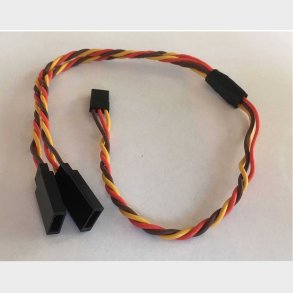 Y-CABLE GRAUPNER 0,35MM� 1PCS 22AWG TWISTED 34cm