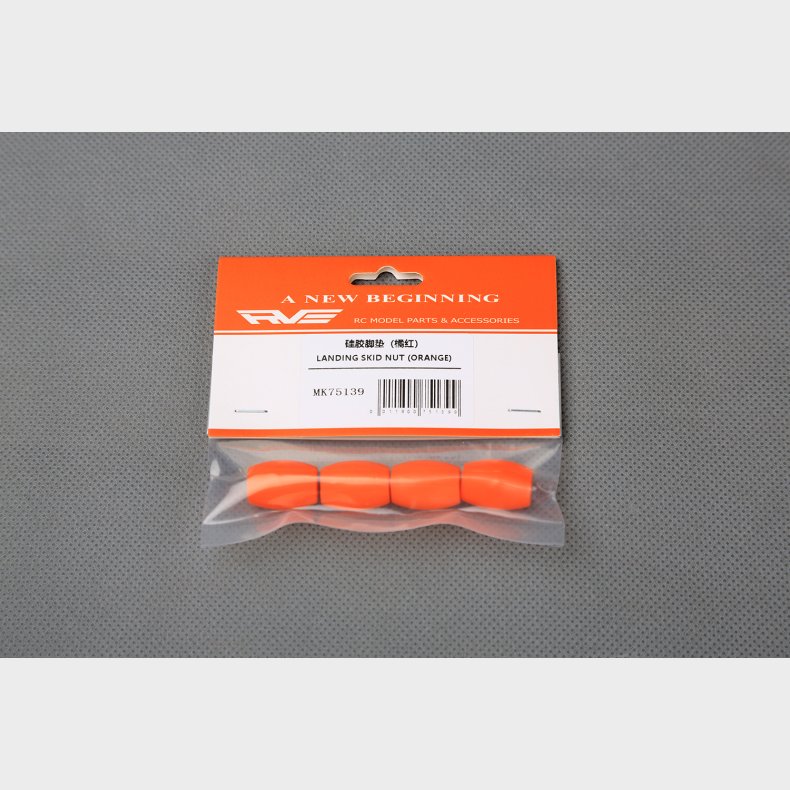 RVE LANDING SKID NUT(ORANGE)