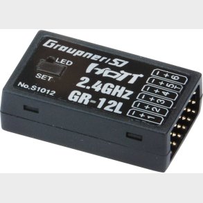 GR-12L 2.4GHz HOTT 6K receiver
