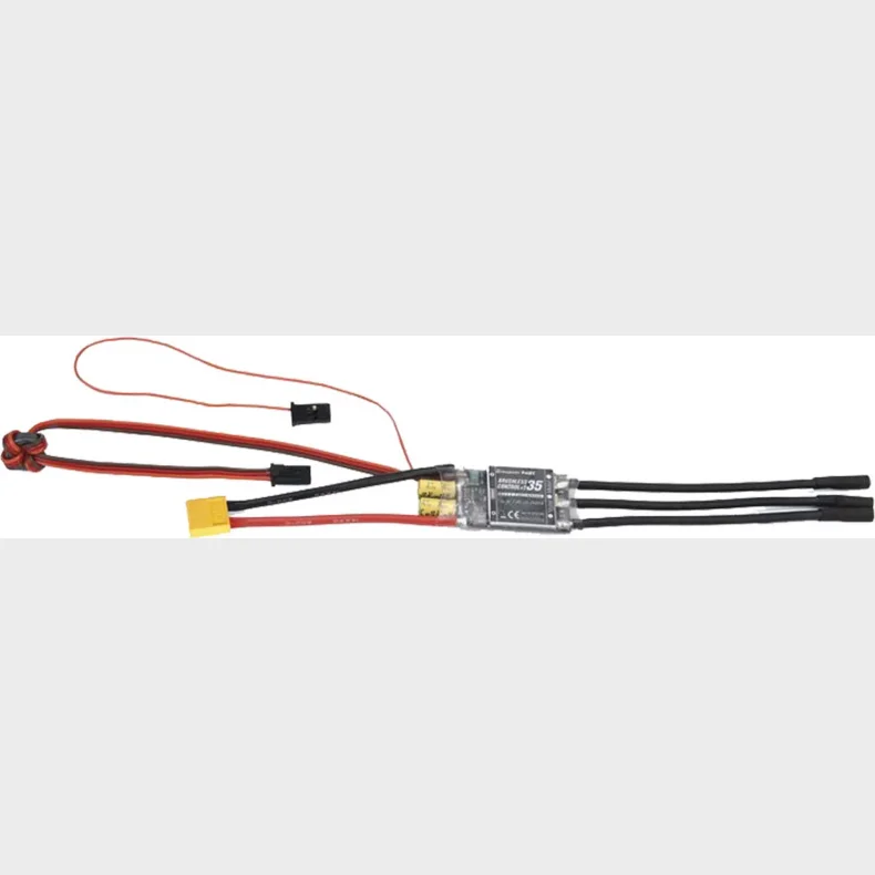 BRUSHLESS CONTROL+ T 35 BEC G2 XT-60 RPM CONTROLLER WITH HOTT TELEMETRY