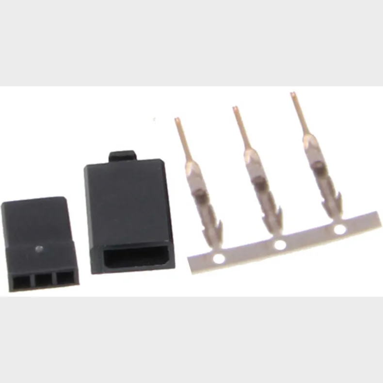 Robbe Modellsport SERVO CONNECTORS GRAUPNER/JR FEMALE 10PCS GOLDPLUG