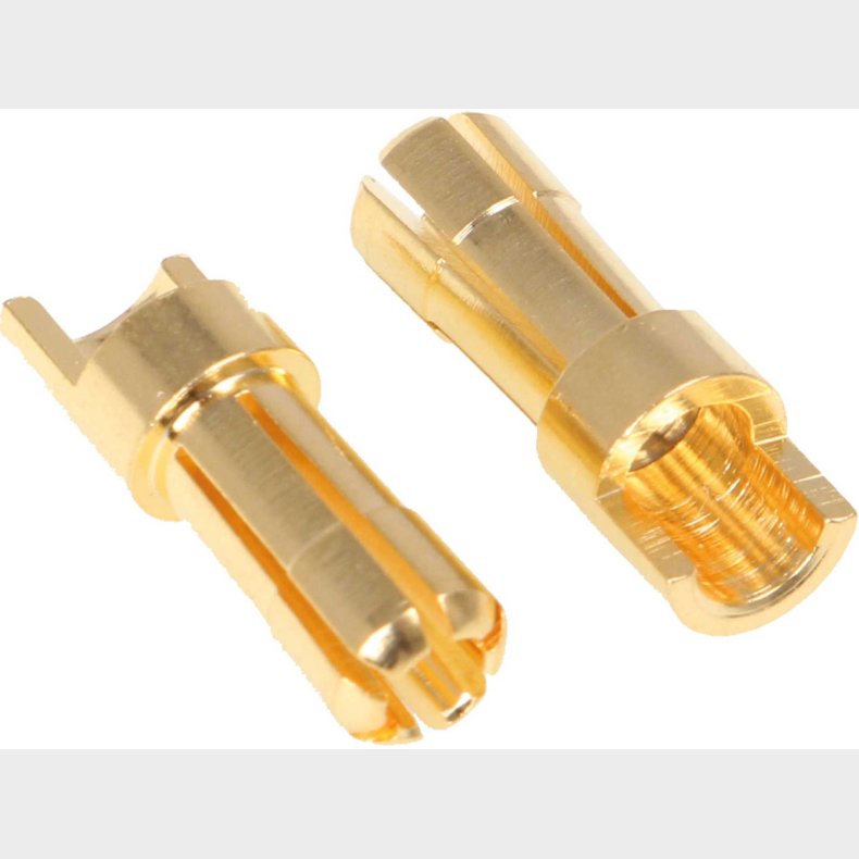 Robbe Modellsport Goldplug connectors 5,5mm male 5pcs