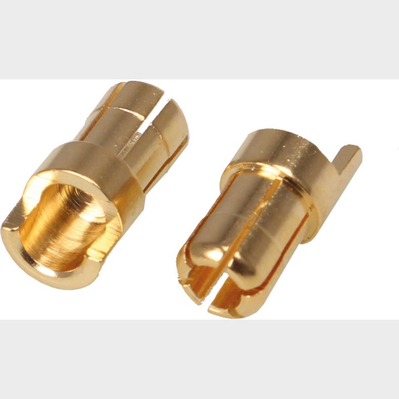 Robbe Modellsport Goldplug connectors 6mm male 5pcs
