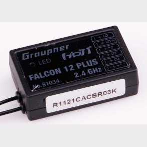 FALCON 12 PLUS GYRO HOTT RECEIVER