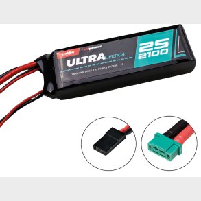 Robbe Modellsport RO-POWER ULTRA LIFEPO4 2100MAH 6.6V 25C 25(30)C 2S LIFEPO4 battery MPX/JR/XH plug