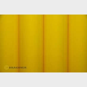 ORACOVER TRANSPERENT GUL -  iron-on film - width: 60 cm - length: 2 m