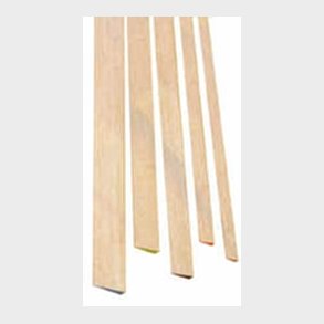 Balsa Bagkantsliste 3x10x1x1000mm