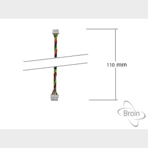 Remote USB/Bluetooth adapter cable 110mm