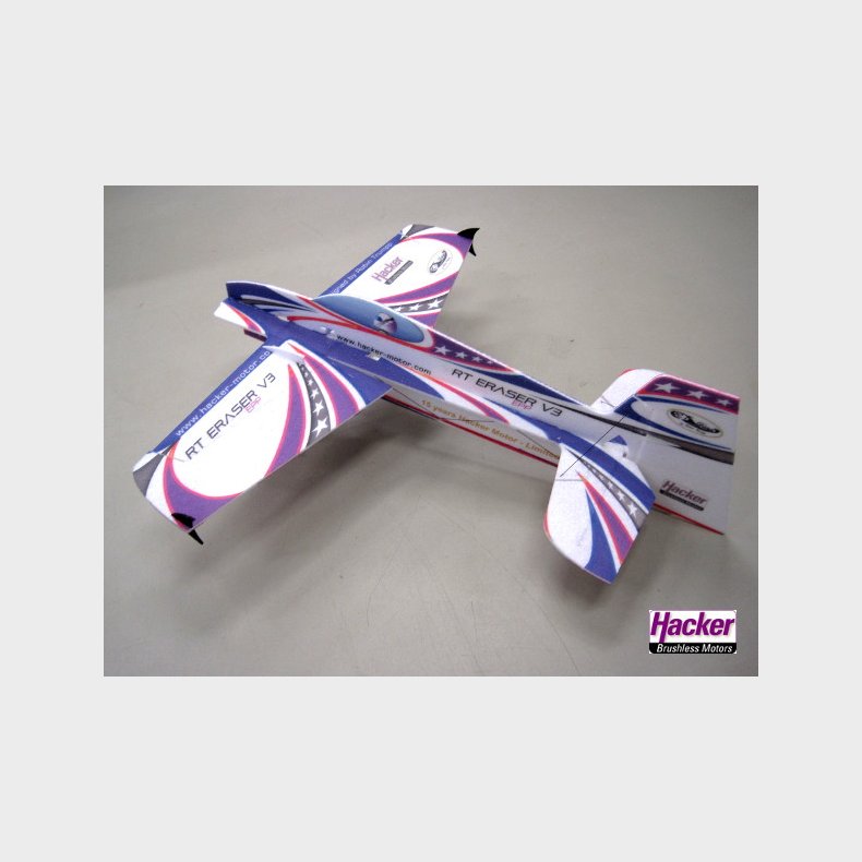 Hacker/RT Eraser V3 i EPP med motor og esc