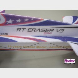 Hacker/RT Eraser V3 i EPP med motor og esc