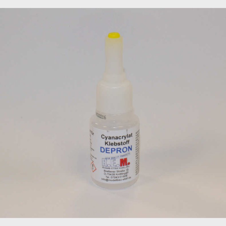 Cyano lim for depron og styropor