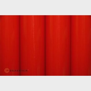 ORACOVER BRIGHT RED -  iron-on film - width: 60 cm - length: 2 m
