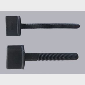 Fingerskrue - Nylon - M6x40mm - 4 stk