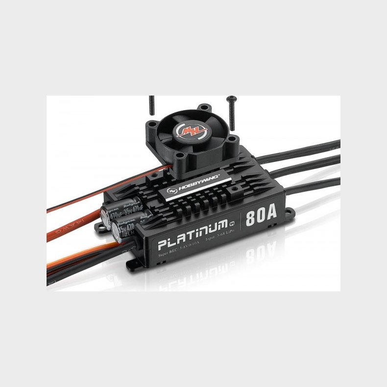 Platinum Pro 80A ESC V4 3-6s, 7A BEC
