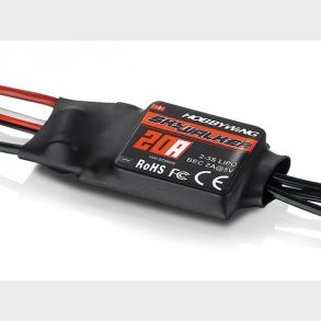 Skywalker 20A ESC for 300g 3D, 600g 2-3s, 2A BEC