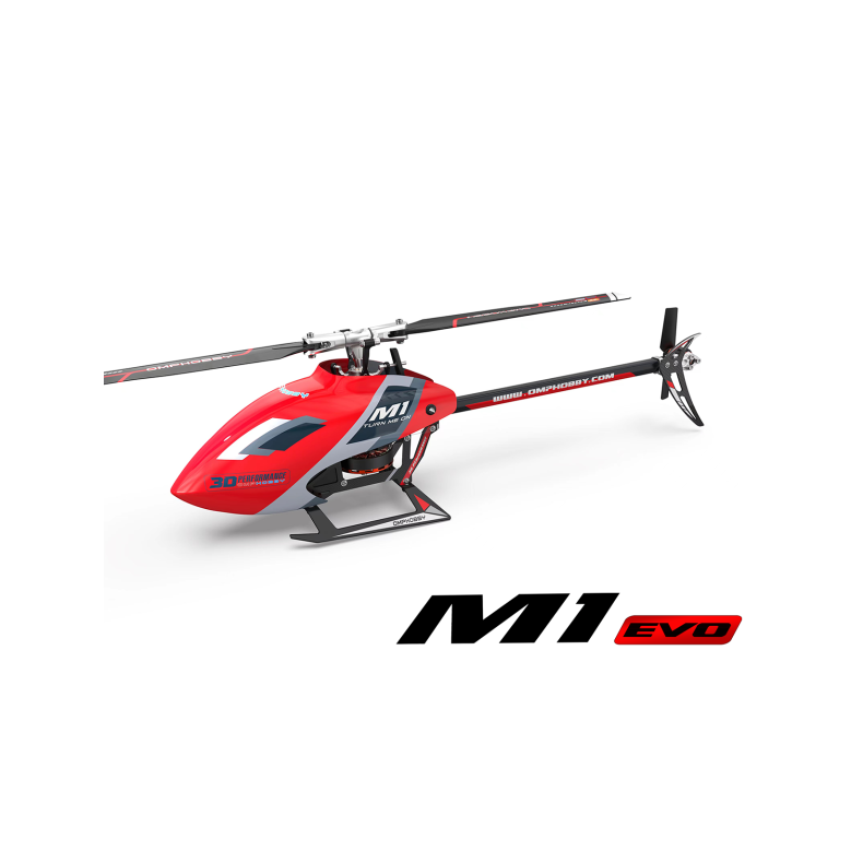 OMPHOBBY OMP Heli M1 EVO Helicopter red 