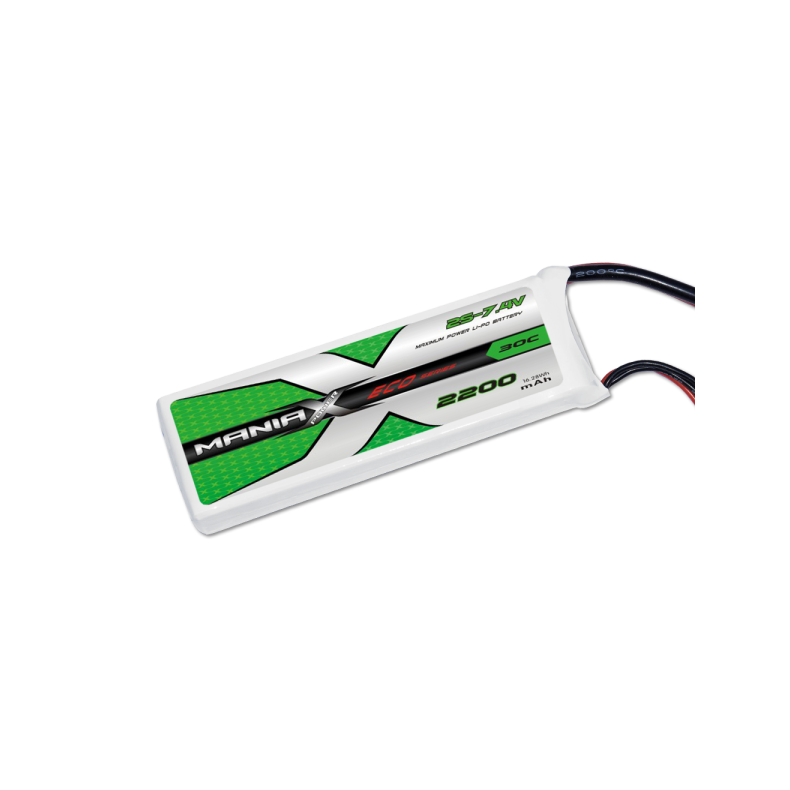 ManiaX LiPo 2S 2200mAh 7.4V ECO 30C