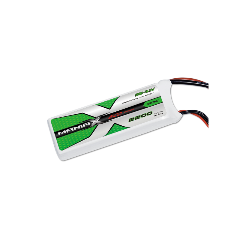 ManiaX LiPo 3S 2200mAh 11.1V ECO 30C
