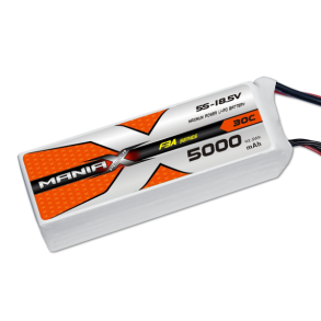 ManiaX LiPo 5S 5000mAh 18,5V F3A 30C