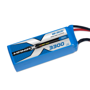 ManiaX LiPo 6S 3300mAh 22.2V eXpert 45C