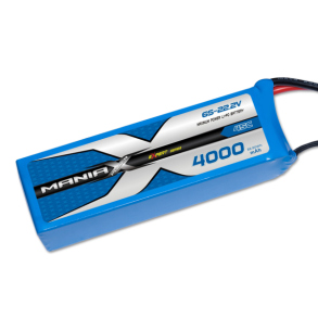 ManiaX LiPo 6S 4000mAh 22.2V eXpert 45C