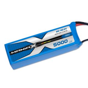 ManiaX LiPo 6S 5000mAh 22.2V eXpert 45C