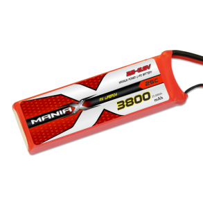 ManiaX LiFePO4 2S 3800mAh 6,6V RX 25C