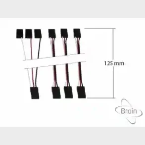 Set of cables for STD receivers connection 125mm