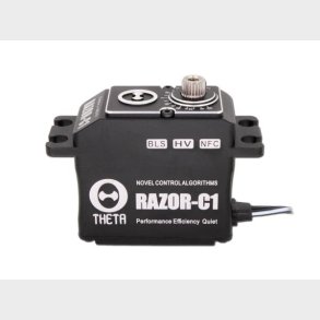 THETA RAZOR-C1 Black Brushless HV Servo with NFC