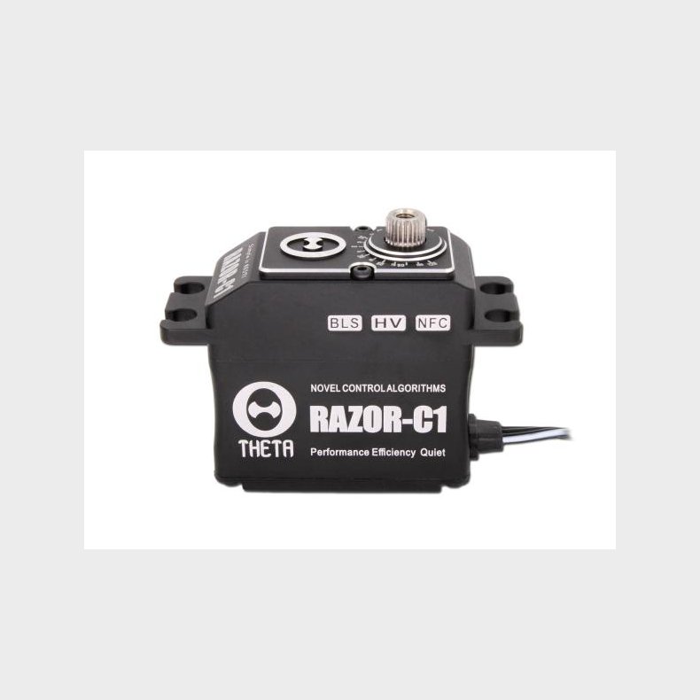 THETA RAZOR-C1 Black Brushless HV Servo with NFC