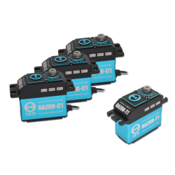 THETA RAZOR HELI SET 3x C1 / 1x T1 Brushless HV Servo with NFC