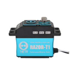 THETA RAZOR-T1 Black Brushless HV Servo with NFC