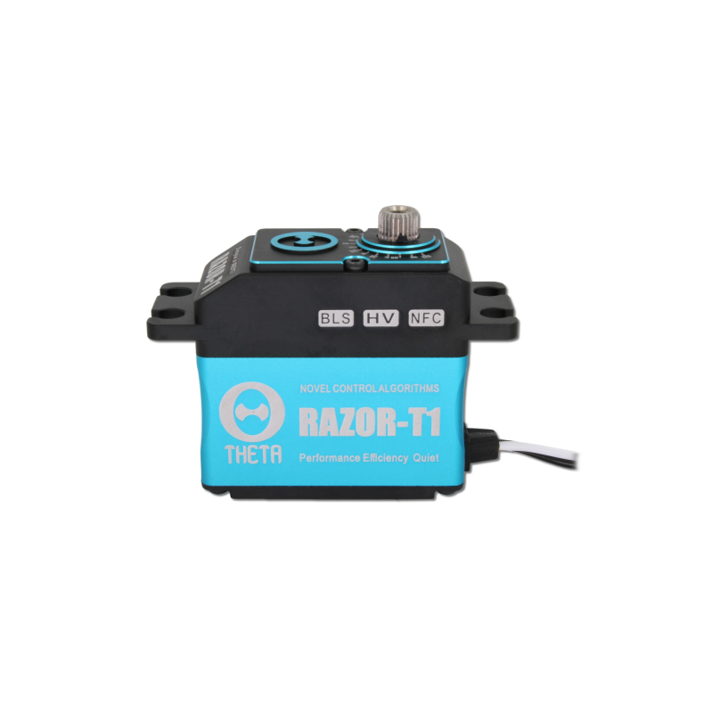 THETA RAZOR-T1 Black Brushless HV Servo with NFC