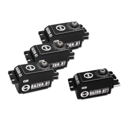 THETA RAZOR Low-Profile  HELI SET 3x D1 / 1x DT1 Brushless HV Servo with NFC