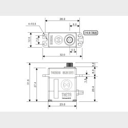 THETA THS921B Brushless HV Digital Servo