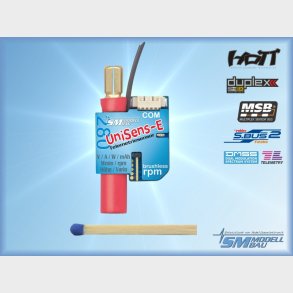 Unisens-E 280A / 6mm LMT Guldstik