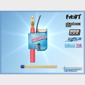 Unisens-E 140A / 4mm Guldstik