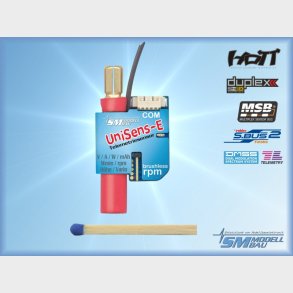 Unisens-E 140A / 5,5m Guldstik